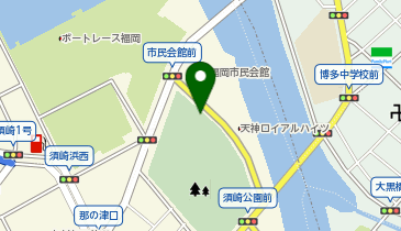 須崎公園駐車場の地図画像