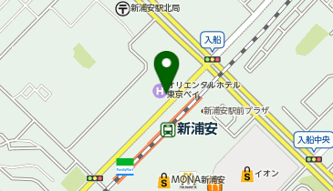NPC24Hオリエンタルホテル東京ベイ駐車場の地図画像