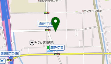NPC24H鷹野4丁目第5駐車場の地図画像