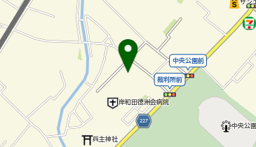 NPC24H岸和田徳洲会病院第1パーキングの地図画像