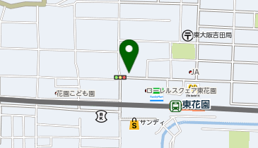 NPC24H東花園駅前パーキングの地図画像