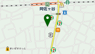 NPC24H阿佐谷南3丁目第3パーキングの地図画像