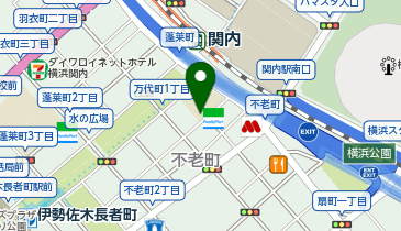 NPC24H関東学院大学横浜・関内キャンパスパーキングの地図画像