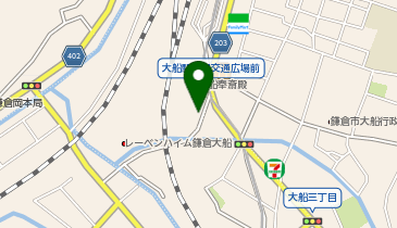 NPC24H大船駅前パーキングの地図画像