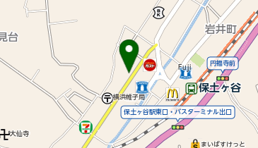 NPC24H保土ケ谷第2パーキングの地図画像