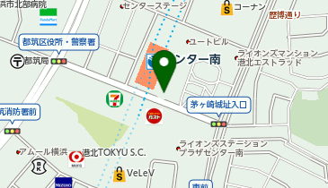 センター南駅光ビル駐車場の地図画像
