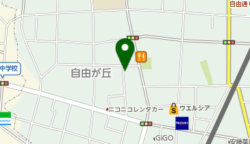 NPC24H自由が丘第2パーキングの地図画像