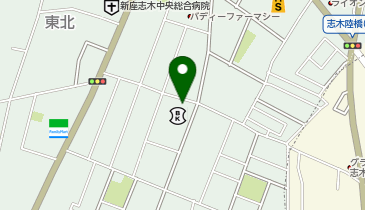 NPC24H志木第2パーキングの地図画像