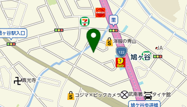 NPC24H鳩ケ谷駅前第2パーキングの地図画像