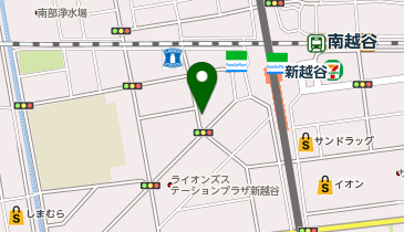 NPC24H新越谷西口第3パーキングの地図画像
