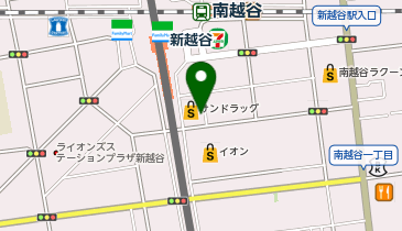 NPC24H新越谷東口パーキングの地図画像