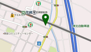 NPC24H花崎駅前パーキングの地図画像
