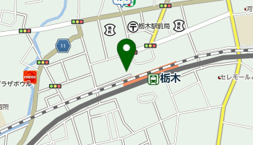 NPC24H栃木駅前パーキングの地図画像