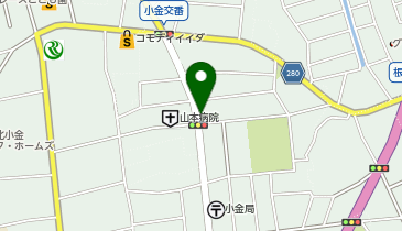 NPC24H北小金パーキングの地図画像