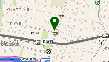 NPC24H出屋敷パーキングの地図画像