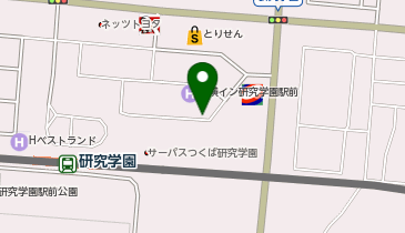 NPC24H研究学園駅前第3パーキングの地図画像