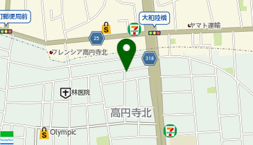 NPC24H高円寺北パーキングの地図画像