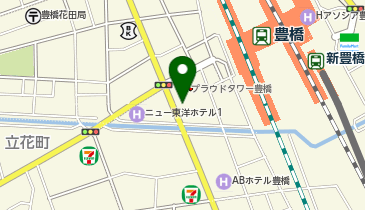 NPC24H豊橋駅前パーキングの地図画像