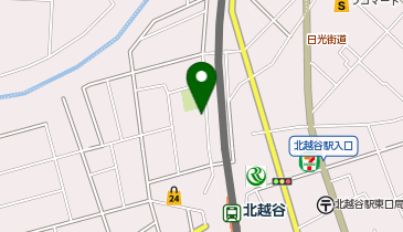 NPC24H北越谷駅前パーキングの地図画像
