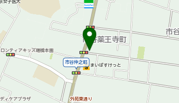 NPC24H市谷薬王寺パーキングの地図画像