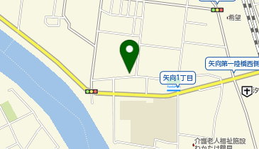 NPC24H矢向パーキングの地図画像