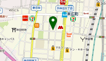 NPC24H外神田第2パーキングの地図画像