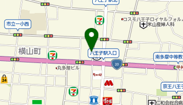 NPC24H横山町パーキングの地図画像