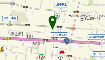 NPC24H横山町第2パーキングの地図画像