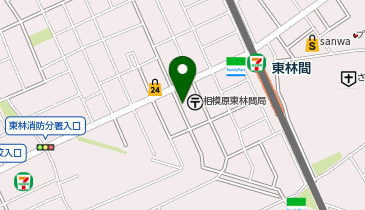 NPC24H東林間パーキングの地図画像