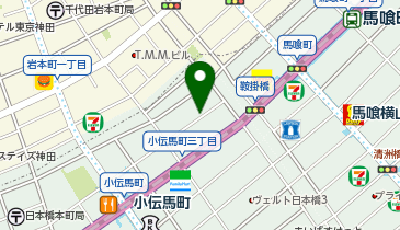 NPC24H日本橋小伝馬町第2パーキングの地図画像