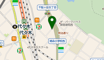 NPC24H千駄ケ谷第2パーキングの地図画像