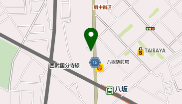 NPC24H八坂駅前パーキングの地図画像