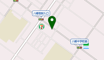 NPC24H八幡宿パーキングの地図画像