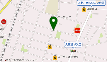 NPC24H大森北第7パーキングの地図画像