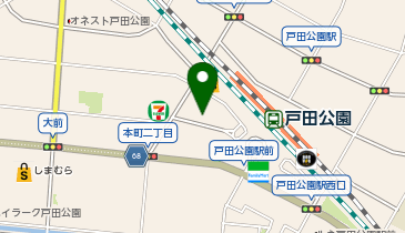 NPC24H戸田公園駅前パーキングの地図画像
