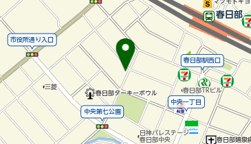 NPC24H春日部中央1丁目第1パーキングの地図画像
