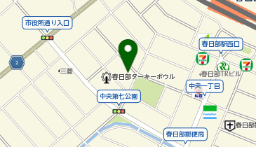 NPC24H春日部中央1丁目第2パーキングの地図画像