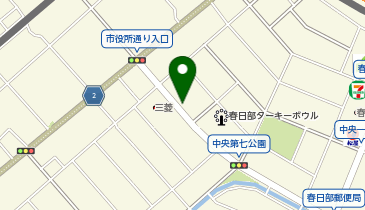 NPC24H春日部中央1丁目第4パーキングの地図画像