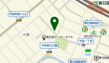 NPC24H春日部中央1丁目第3パーキングの地図画像