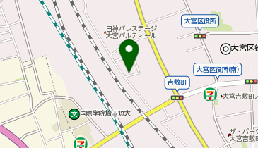 NPC24H大宮吉敷町1丁目パーキングの地図画像
