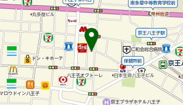 NPC24Hヨドバシカメラ八王子店の地図画像