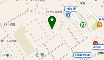 NPC24H松濤第8パーキングの地図画像