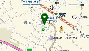 NPC24Hりそな銀行茂原支店パーキングの地図画像