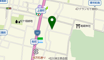 NPC24H金沢尾山町パーキングの地図画像