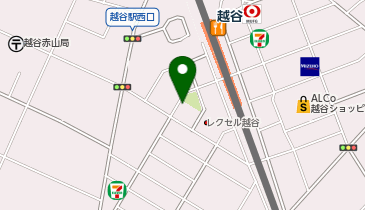 NPC24H越谷駅西口第3パーキングの地図画像