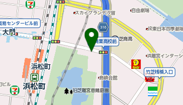 NPC24H海岸1丁目パーキングの地図画像