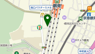 NPC24H鶴見パーキングの地図画像