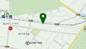 NPC24H仙台宮城野1丁目パーキングの地図画像