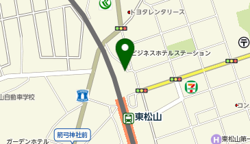NPC24H東松山ぼたん通り駐車場の地図画像