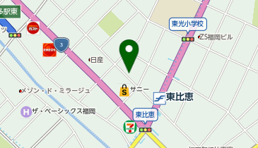 NPC24H東比恵2丁目パーキングの地図画像